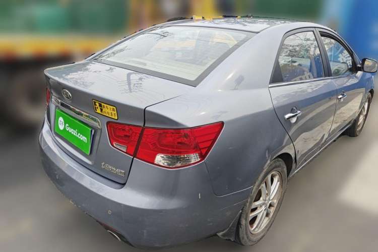 Used Kia Forte 2011 1.6L AT Premium Rear Right 45 Deg