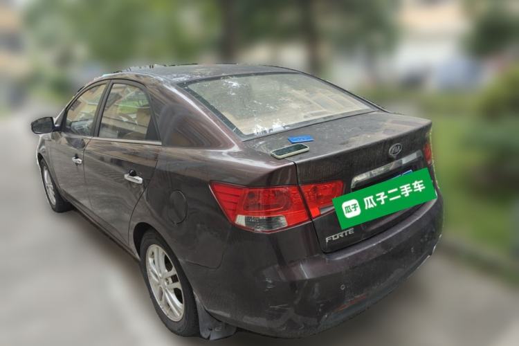 Used Kia Forte 2011 1.6L AT Premium Rear Left 45 Deg