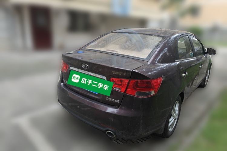 Used Kia Forte 2011 1.6L AT Premium Rear Right 45 Deg