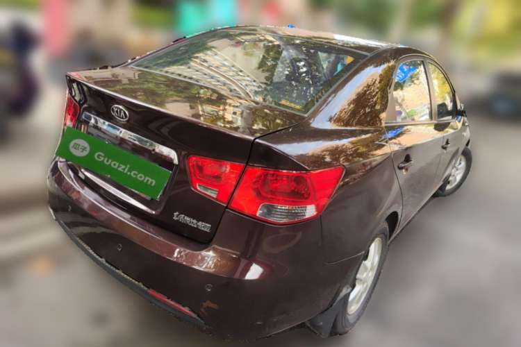 Used Kia Forte 2011 1.6L AT GL Rear Right 45 Deg