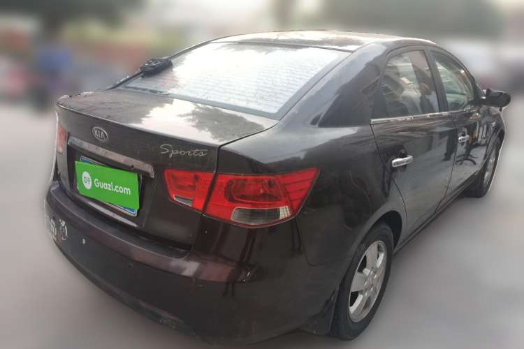 Used Kia Forte 2011 1.6L AT GL Rear Right 45 Deg