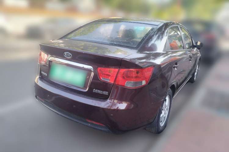 Used Kia Forte 2011 1.6L AT GL Rear Right 45 Deg