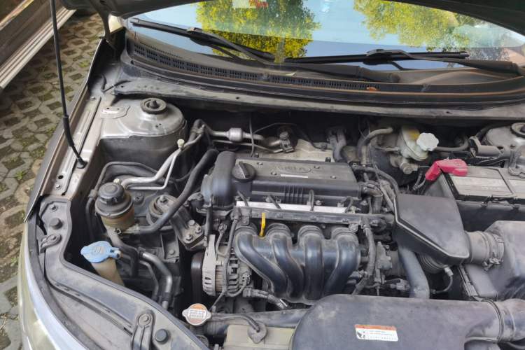 Used Kia Forte 2011 1.6L MT GL Engine Bay Right