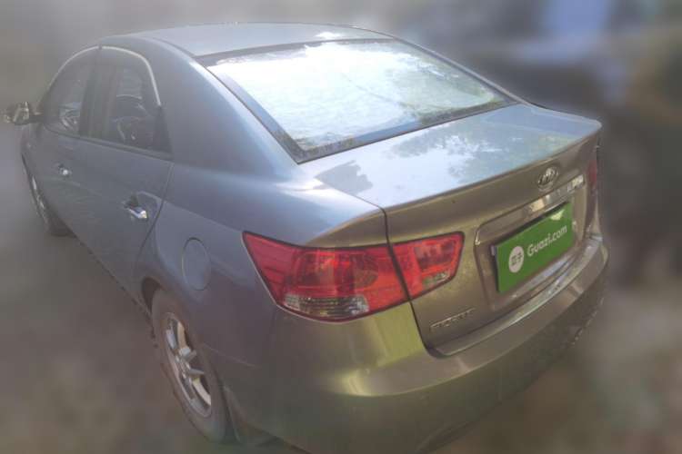 Used Kia Forte 2011 1.6L MT GL Rear Left 45 Deg