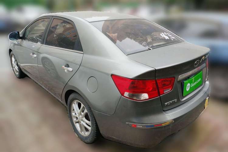 Used Kia Forte 2011 1.6L AT Premium Rear Left 45 Deg