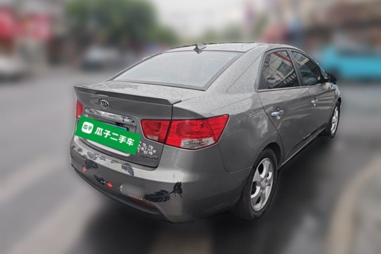 Used Kia Forte 2011 1.6L MT GLS Rear Right 45 Deg