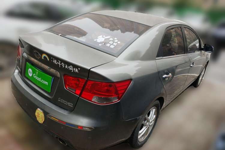 Used Kia Forte 2011 1.6L AT Premium Rear Right 45 Deg