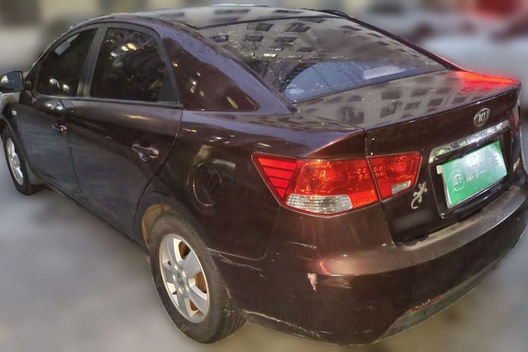 Used Kia Forte 2011 1.6L MT GL Rear Left 45 Deg