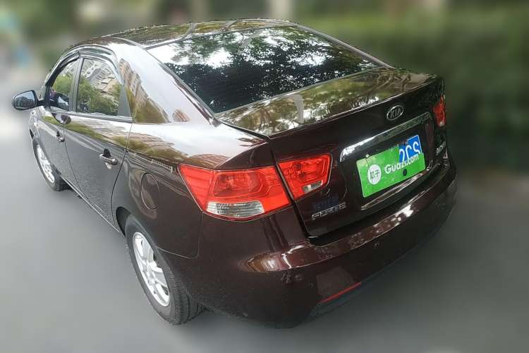 Used Kia Forte 2011 1.6L MT GL Rear Left 45 Deg