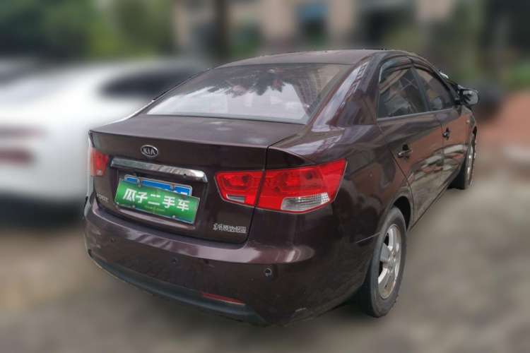 Used Kia Forte 2011 1.6L AT GL Rear Right 45 Deg
