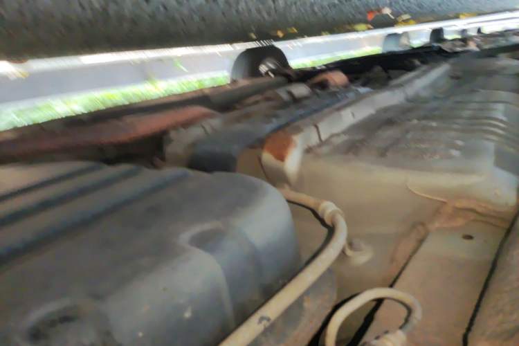 Used Kia Forte 2011 1.6L MT GL Chassis Rear Left