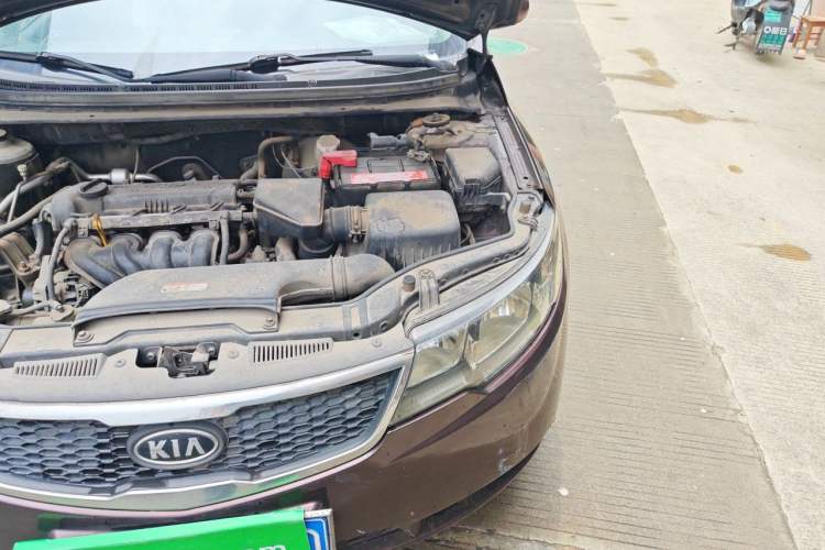 Used Kia Forte 2011 1.6L MT GL Engine Bay Left