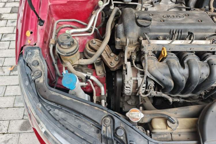 Used Kia Forte 2011 1.6L AT Premium Engine Bay Right