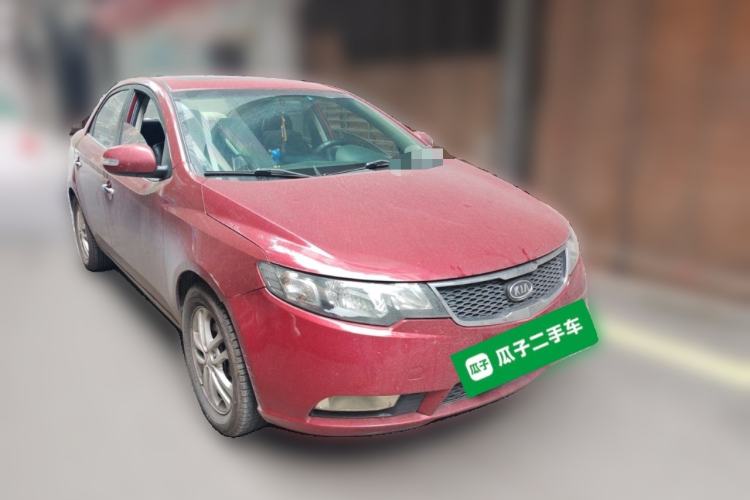 Used Kia Forte 2011 1.6L AT Premium Front Right 45 Deg