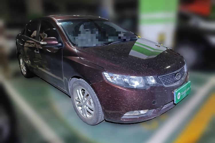 Used Kia Forte 2011 1.6L AT Premium Front Right 45 Deg