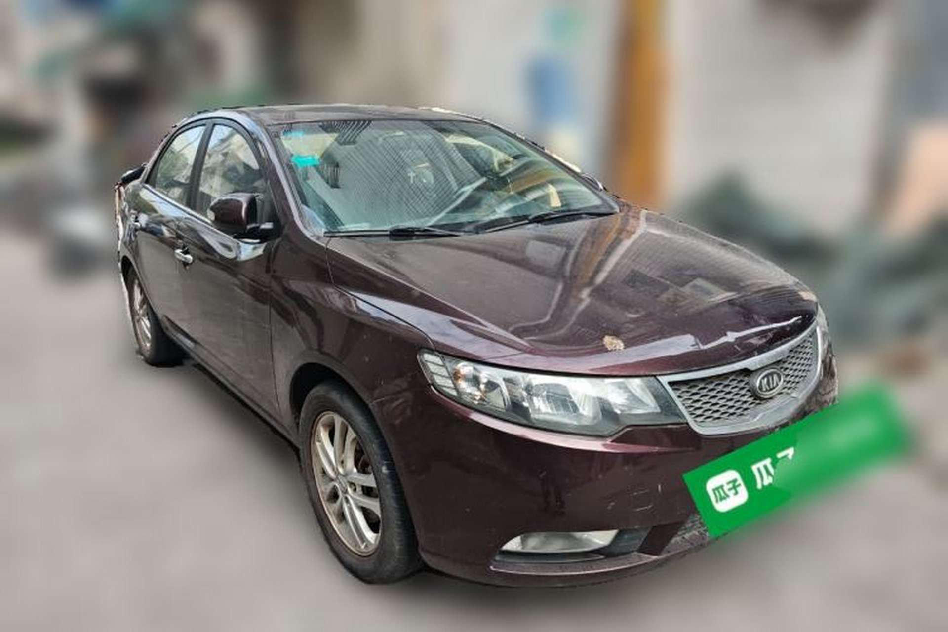 Used Kia Forte 2011 1.6L AT Premium Front Right 45 Deg
