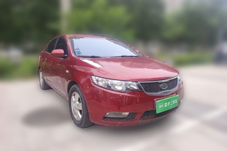 Used Kia Forte 2011 1.6L AT GL Front Right 45 Deg