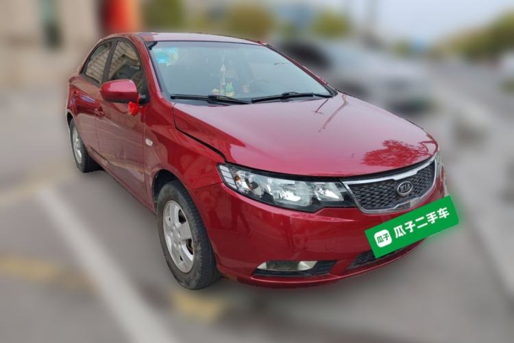 Used Kia Forte 2011 1.6L MT GL Front Right 45 Deg