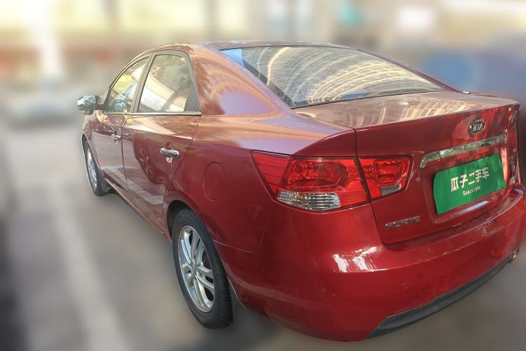 Used Kia Forte 2011 1.6L AT Premium Rear Left 45 Deg