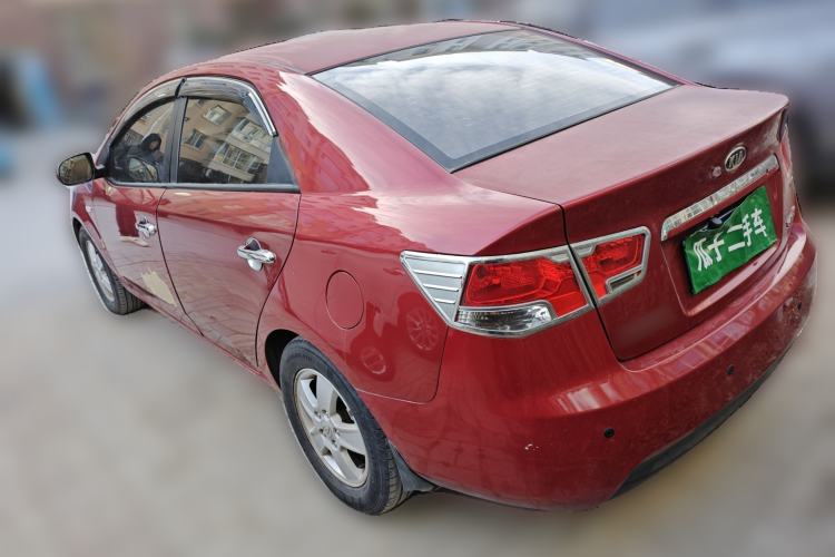 Used Kia Forte 2011 1.6L AT GL Rear Left 45 Deg
