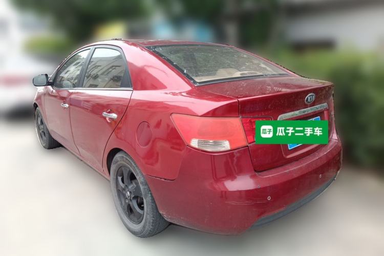 Used Kia Forte 2011 1.6L MT GLS Rear Left 45 Deg