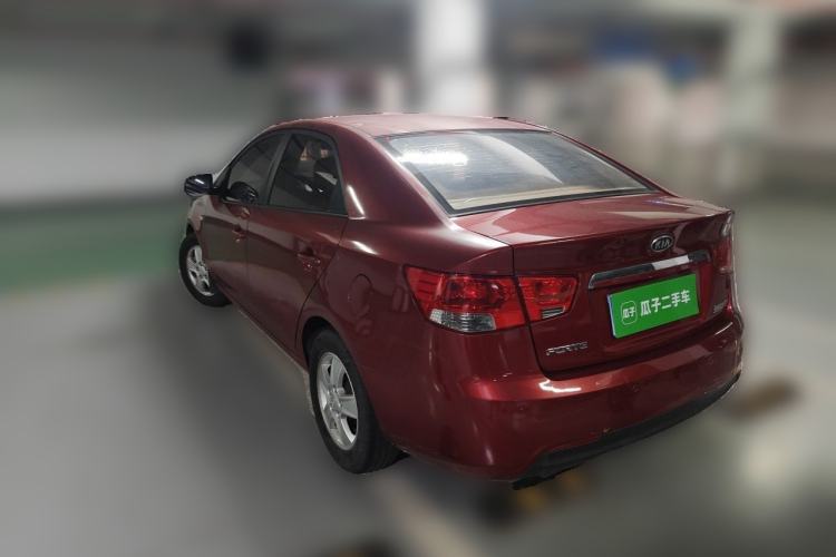 Used Kia Forte 2011 1.6L AT Premium Rear Left 45 Deg