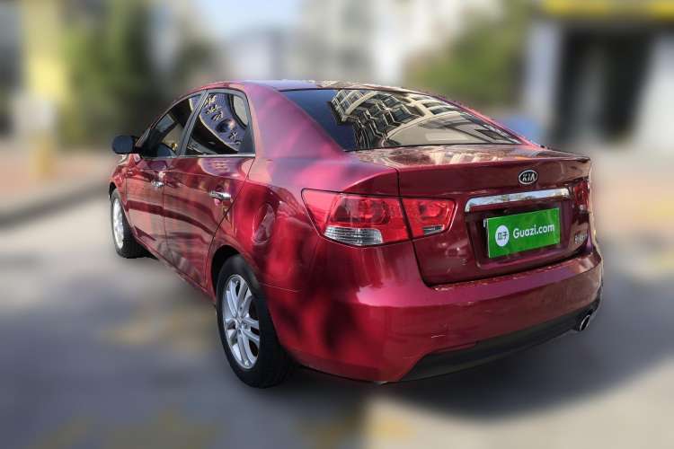 Used Kia Forte 2011 1.6L AT Premium Rear Left 45 Deg