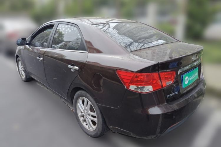 Used Kia Forte 2011 1.6L AT Premium Rear Left 45 Deg