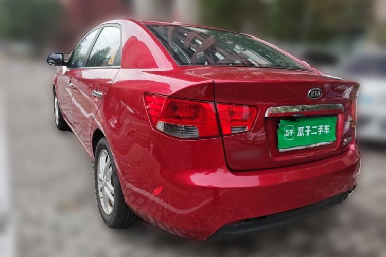 Used Kia Forte 2011 1.6L AT Premium Rear Left 45 Deg