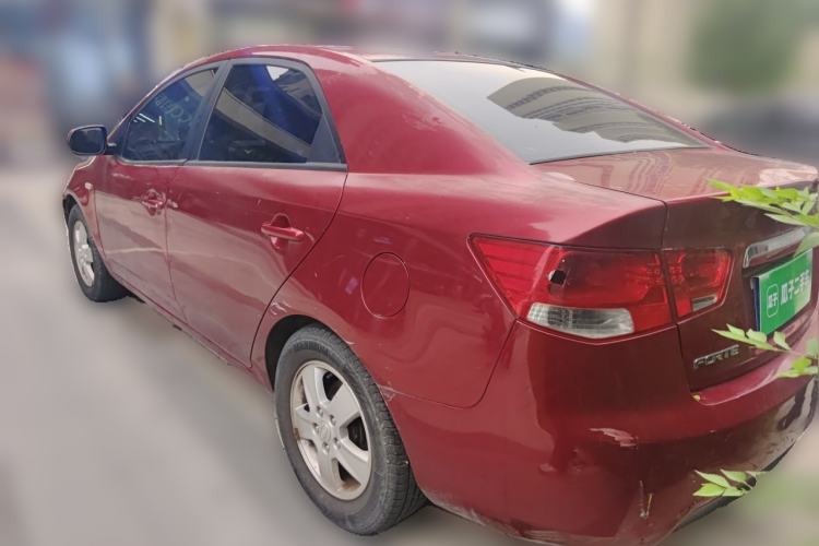 Used Kia Forte 2011 1.6L AT GL Rear Left 45 Deg
