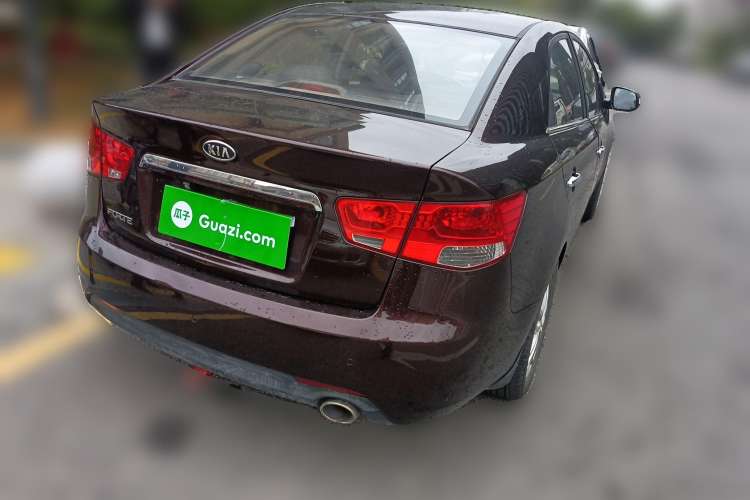 Used Kia Forte 2011 1.6L AT Premium Rear Right 45 Deg