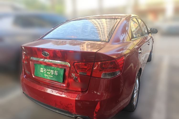Used Kia Forte 2011 1.6L AT Premium Rear Right 45 Deg