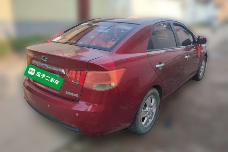 Used Kia Forte 2011 1.6L MT GL Rear Right 45 Deg