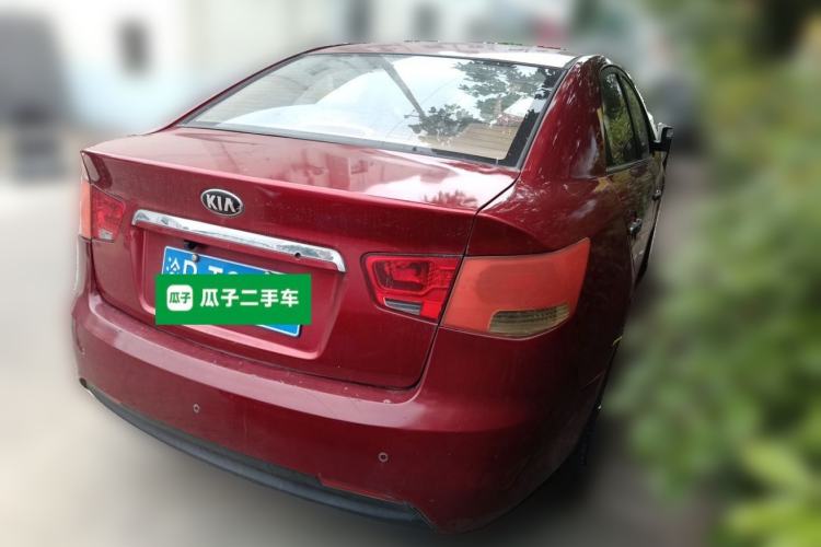 Used Kia Forte 2011 1.6L MT GLS Rear Right 45 Deg