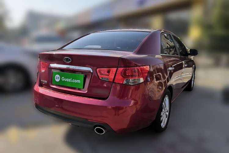 Used Kia Forte 2011 1.6L AT Premium Rear Right 45 Deg