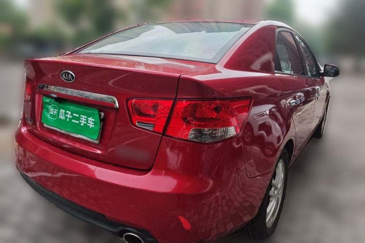 Used Kia Forte 2011 1.6L AT Premium Rear Right 45 Deg