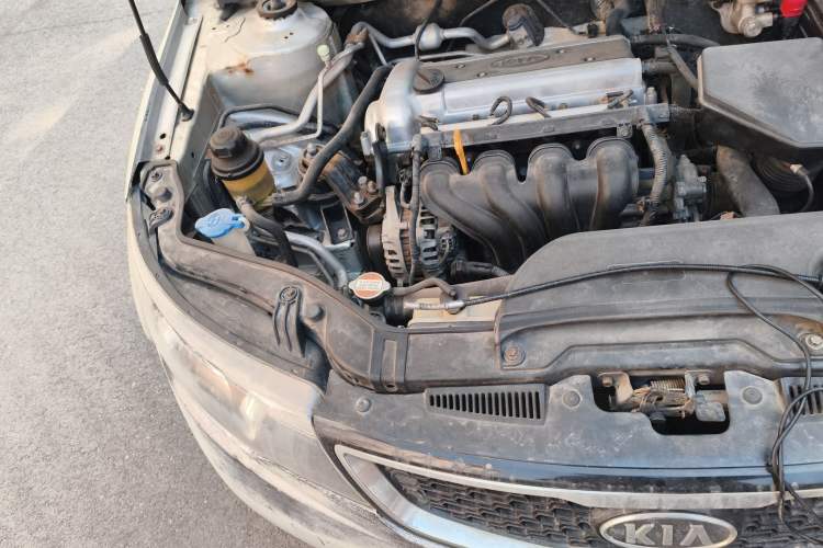 Used Kia Forte 2011 1.6L MT GLS Engine Bay Right