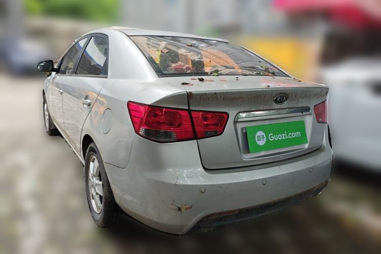Used Kia Forte 2011 1.6L MT GL Rear Left 45 Deg