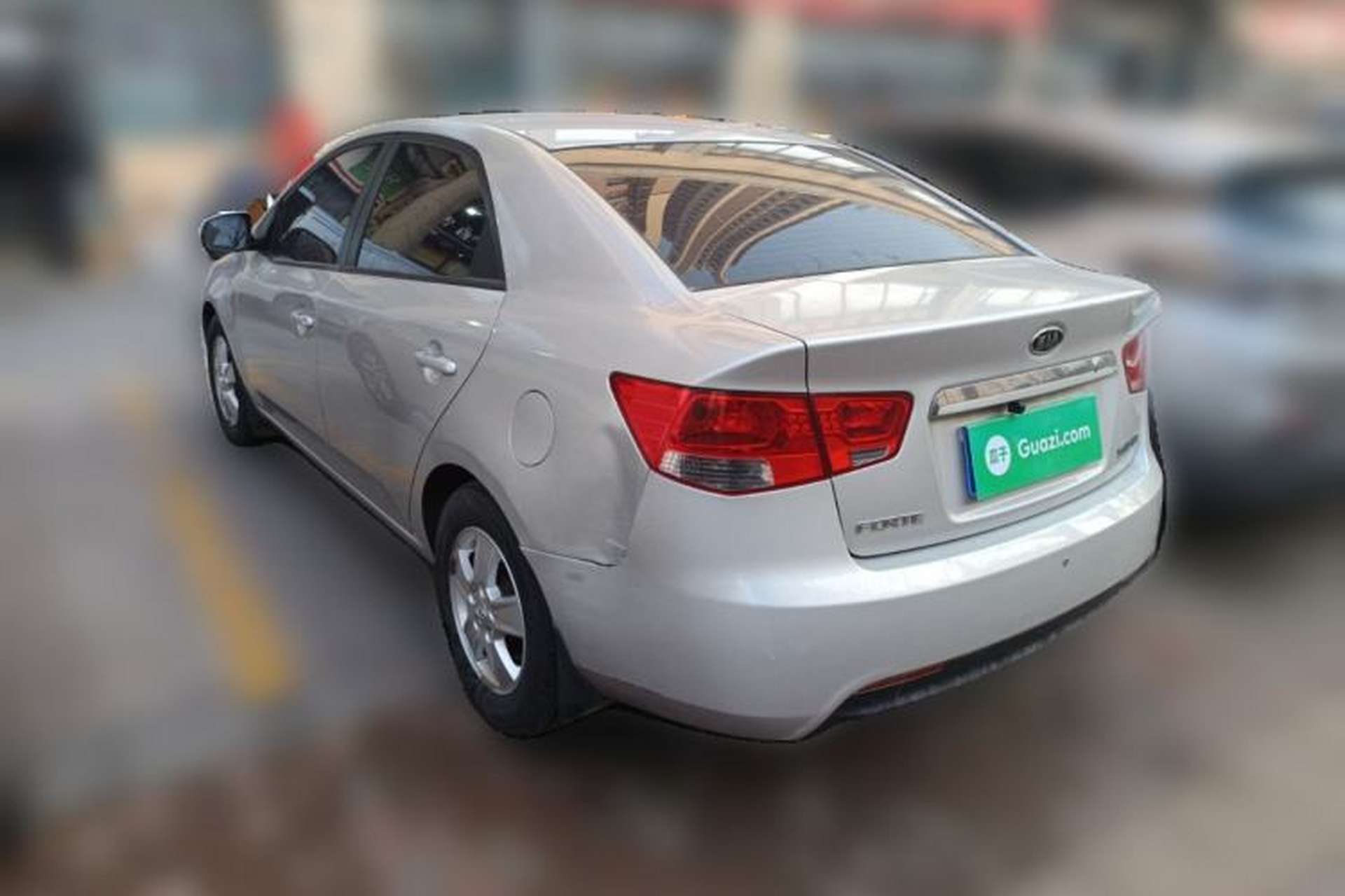 Used Kia Forte 2011 1.6L AT GL Rear Left 45 Deg