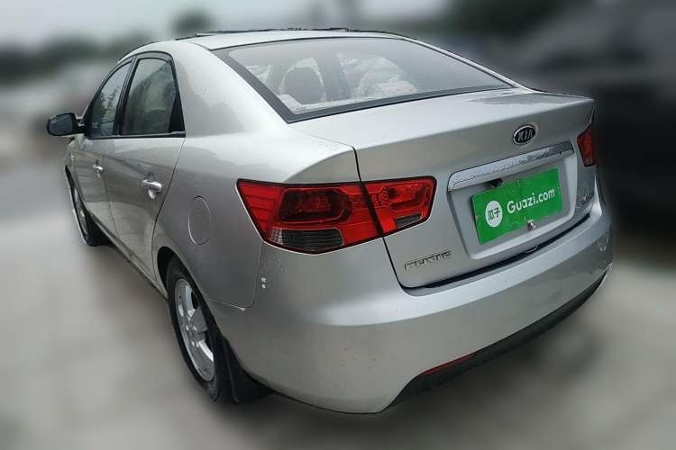 Used Kia Forte 2011 1.6L MT GL Rear Left 45 Deg