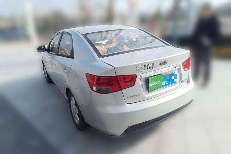 Used Kia Forte 2011 1.6L MT GL Rear Left 45 Deg