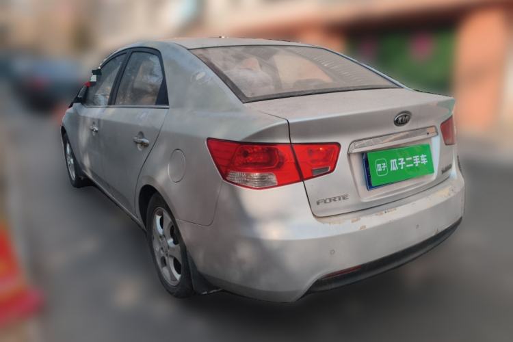 Used Kia Forte 2011 1.6L MT GLS Rear Left 45 Deg