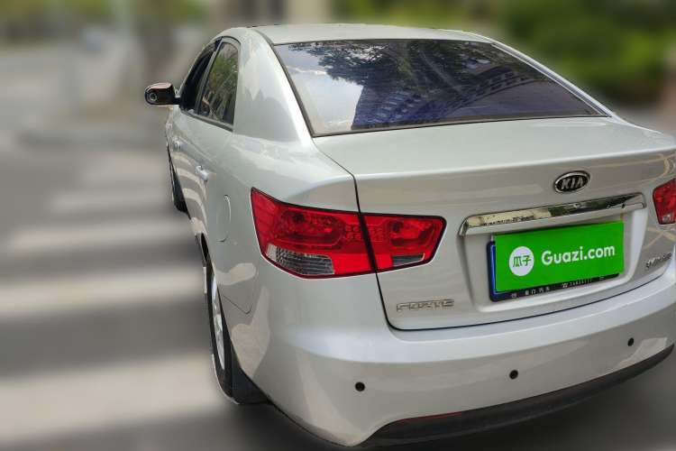 Used Kia Forte 2011 1.6L MT GL Rear Left 45 Deg