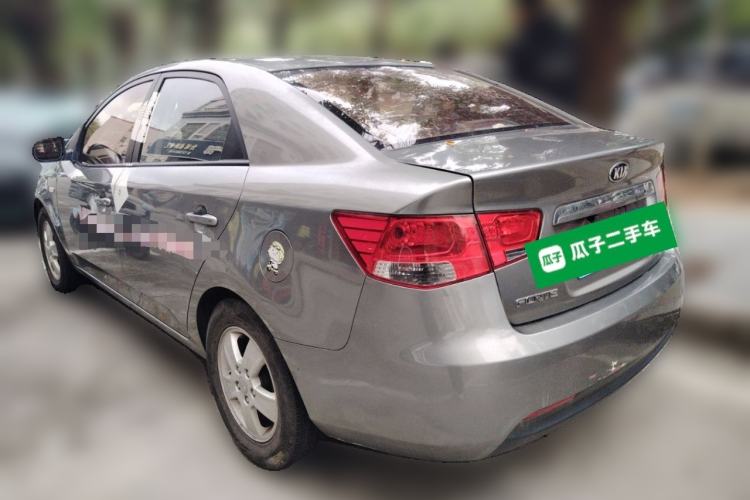 Used Kia Forte 2011 1.6L MT GL Rear Left 45 Deg