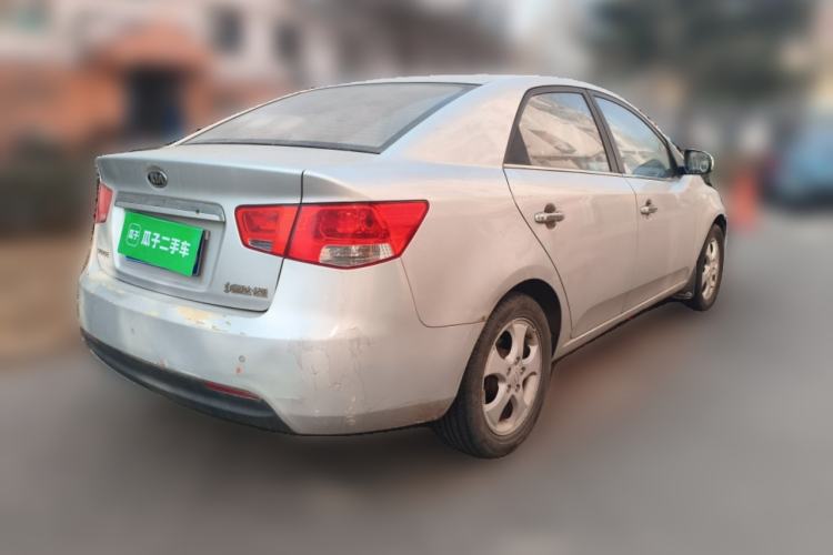 Used Kia Forte 2011 1.6L MT GLS Rear Right 45 Deg
