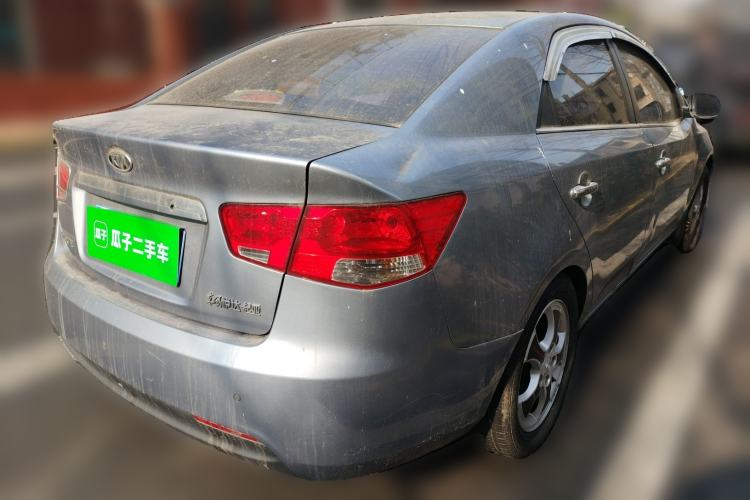 Used Kia Forte 2011 1.6L MT GLS Rear Right 45 Deg