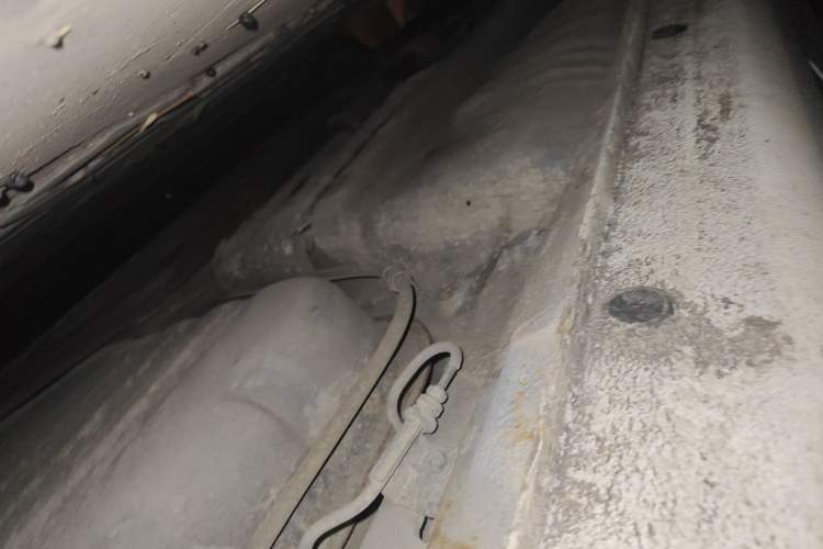 Used Kia Forte 2011 1.6L AT Premium Chassis Rear Left