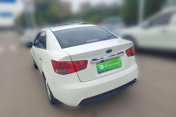 Used Kia Forte 2011 1.6L AT Premium Rear Left 45 Deg