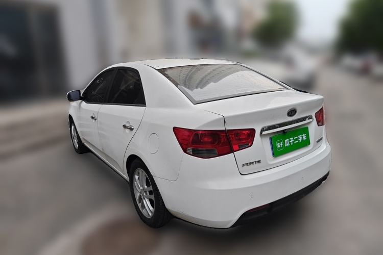 Used Kia Forte 2011 1.6L AT Premium Rear Left 45 Deg