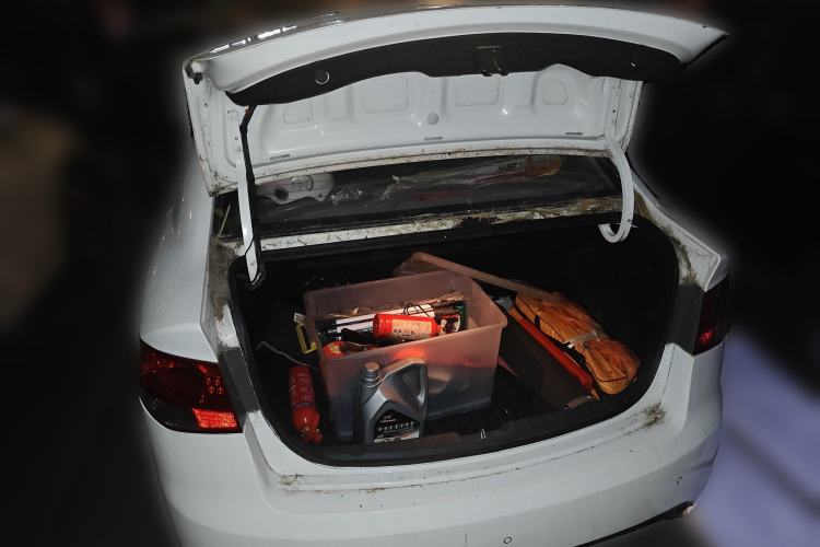Used Kia Forte 2011 1.6L AT Premium Trunk